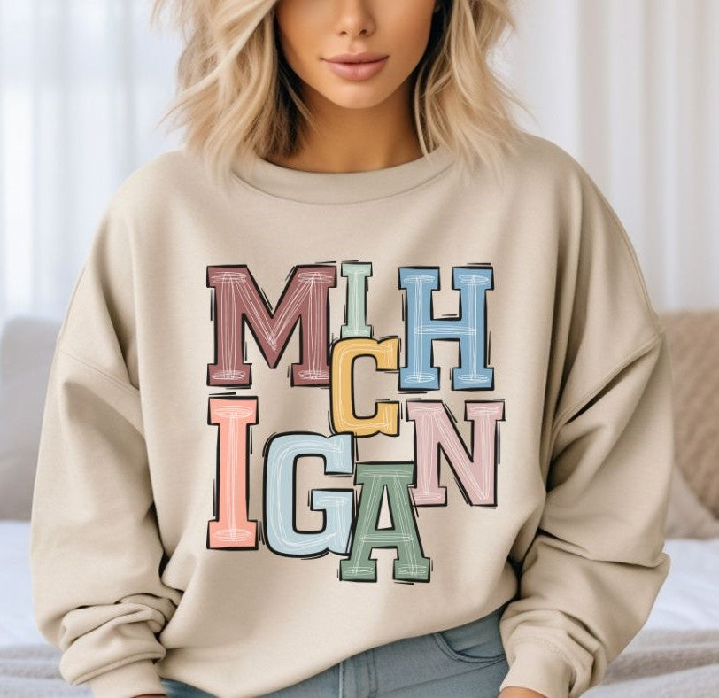 Michigan (Boho States) - DTF