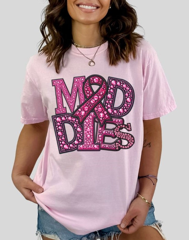 Middies (PINK Faux Rhinestone Mascots) - DTF