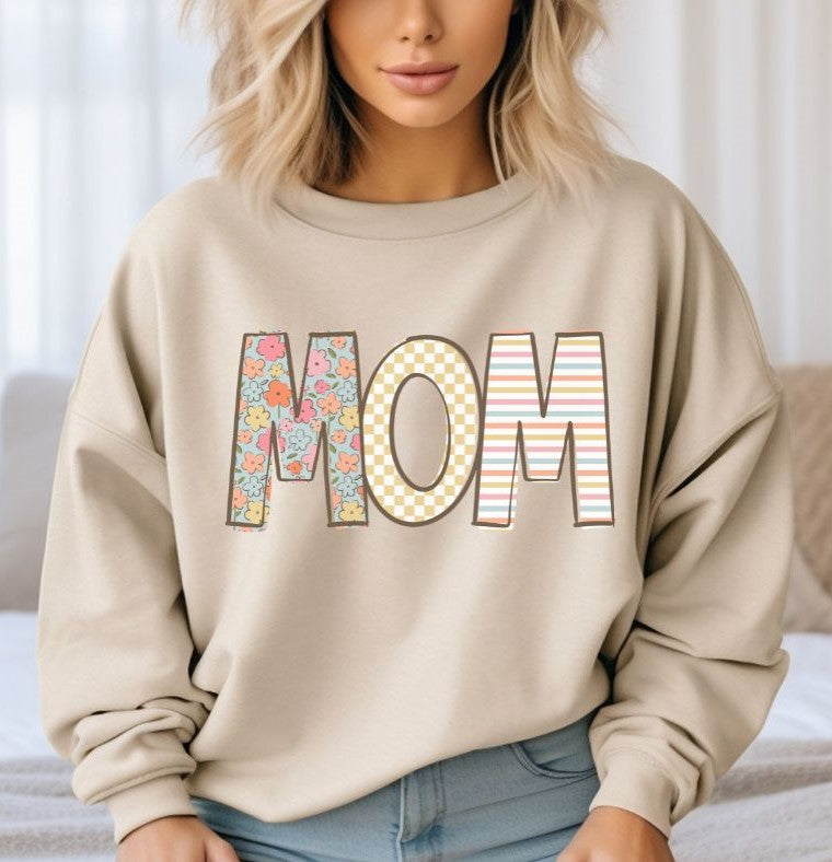 Mom (Doodle Words - spring) - DTF