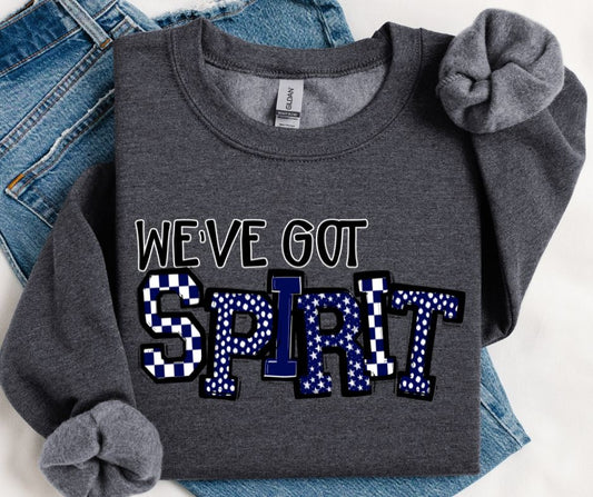 We've Got SPIRIT (Navy) - DTF