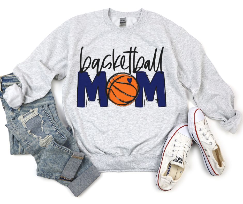 Team Go Mom (Basketball - Navy) - DTF