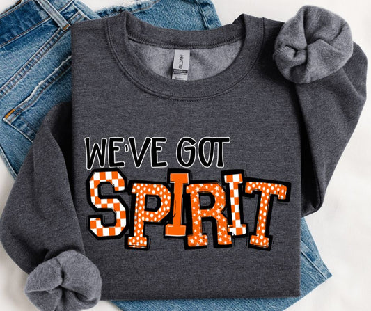 We've Got SPIRIT (Orange) - DTF