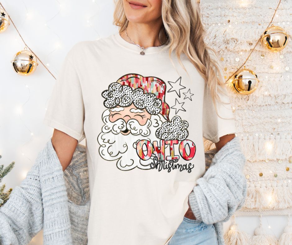 Ohio Christmas (Santa State) - DTF