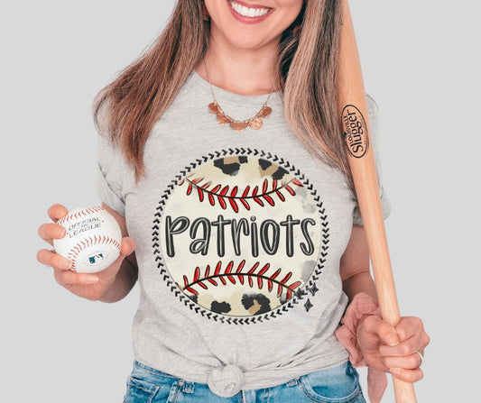 Patriots (Leopard Baseball Mascot) - DTF