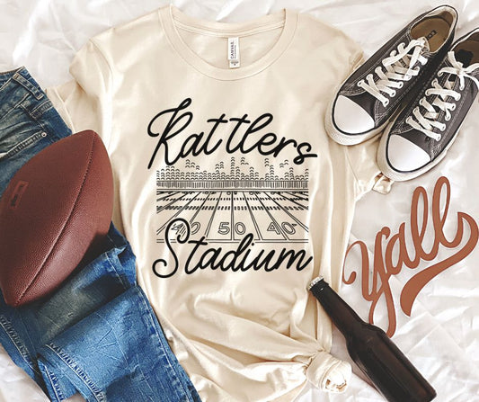 Rattlers - Black (Mascots Stadium) - DTF