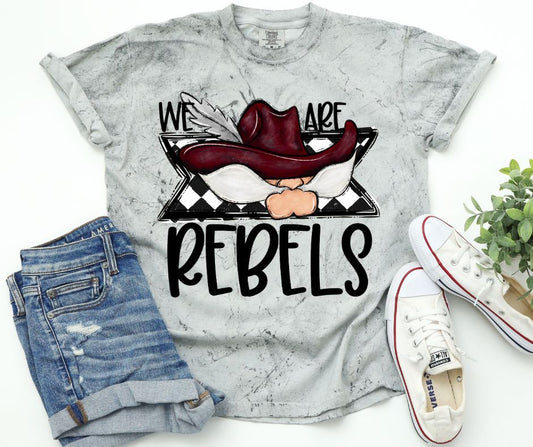 Rebels - Maroon (WE ARE Mascots) - DTF