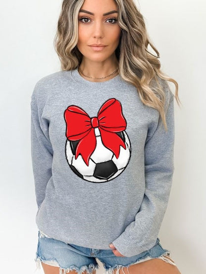 Bows and Balls (Soccer)  - DTF