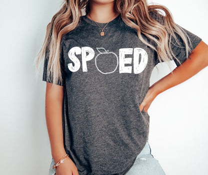 SPED Apple Monogram - DTF