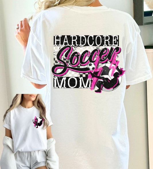 Soccer - girl (sports - 2-in-1 front pocket/back design) - DTF