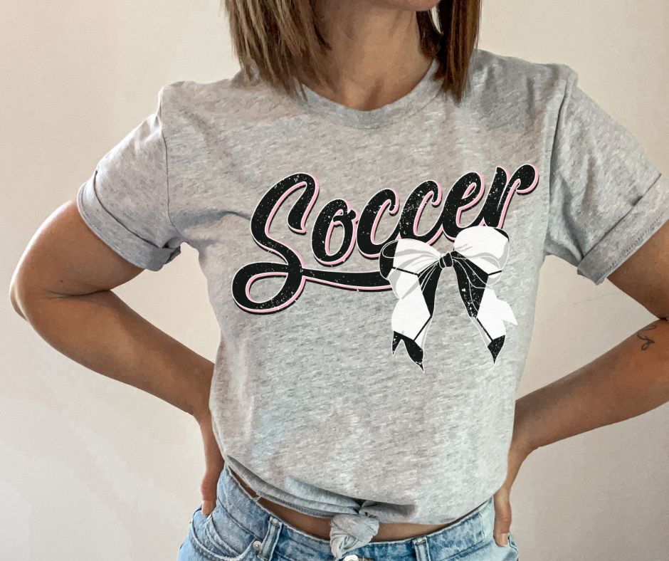 Soccer Bow - DTF