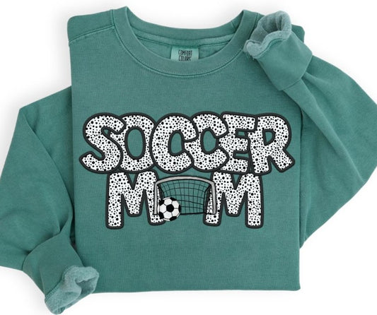 Soccer Mom (Goal - Dalmatian Dots) - DTF