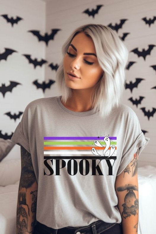 Spooky Retro Stripes - DTF