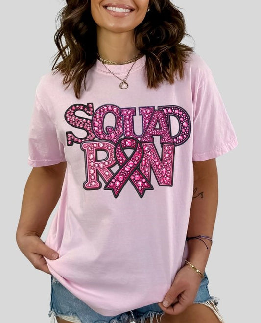 Squadron (PINK Faux Rhinestone Mascots) - DTF