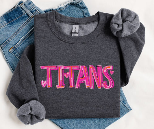 Titans (Pretty in Pink) - DTF