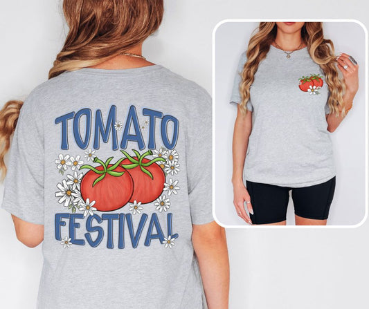 Tomato Festival (2-in-1 front/back combo) - DTF