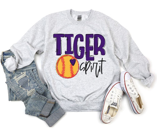 Team Go Spirit Tigers (Softball - Purple) - DTF