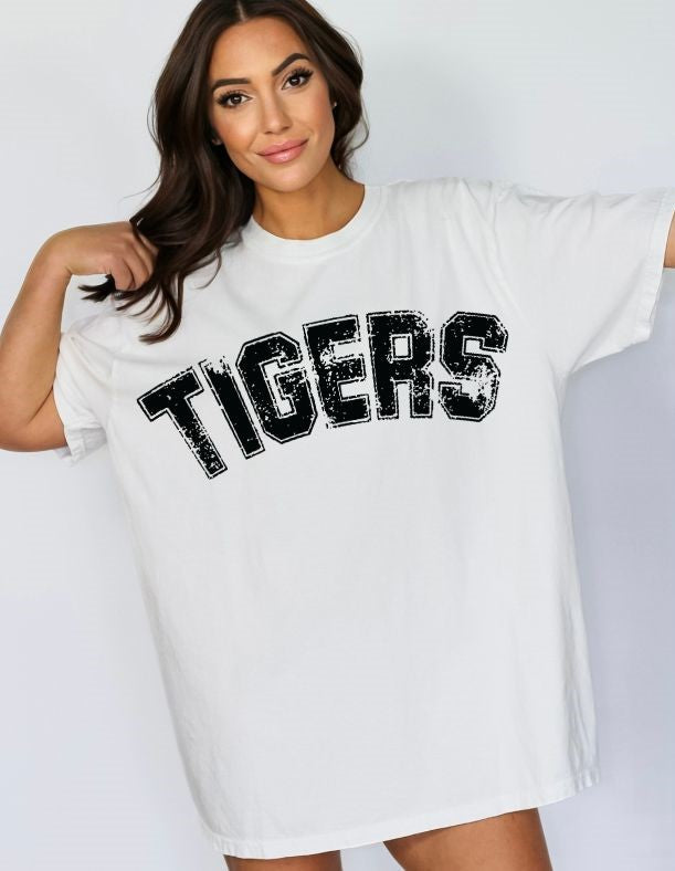 Tigers (Distressed Arch) - DTF