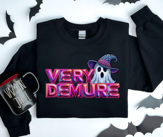 Very Demure (Metallic Ghost) - DTF