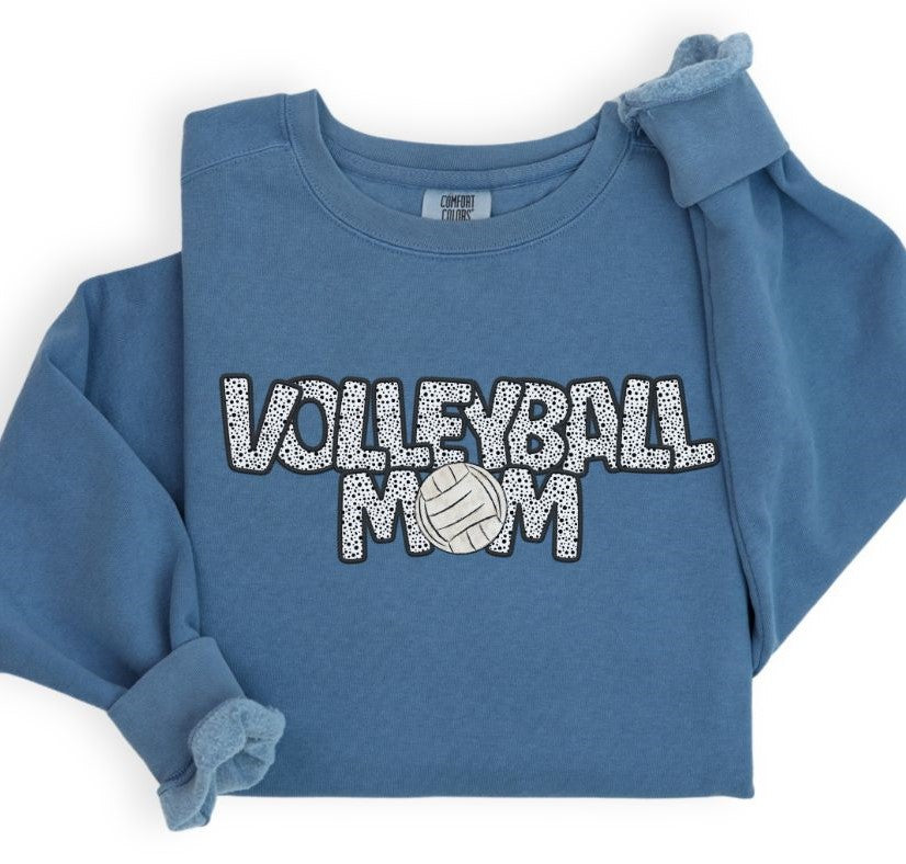 Volleyball Mom (Ball - Dalmatian Dots) - DTF