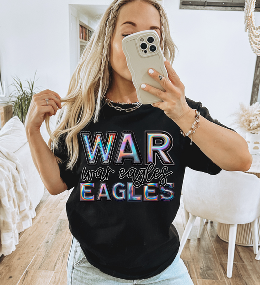 War Eagles (Holographic Mascots) - DTF