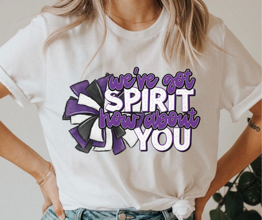 We've Got Spirit (purple) - DTF