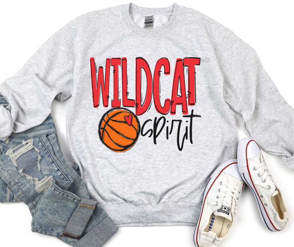 Team Go Spirit Wildcats (Basketball - Red) - DTF