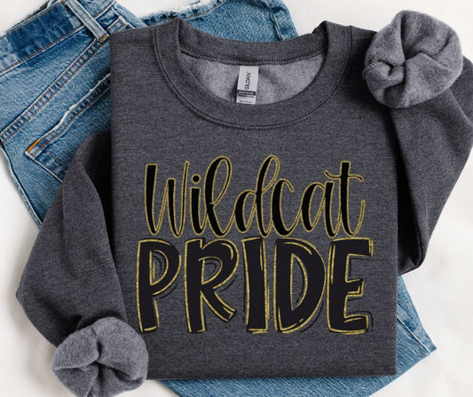 Wildcat (Starry Pride - Black/Gold) - DTF