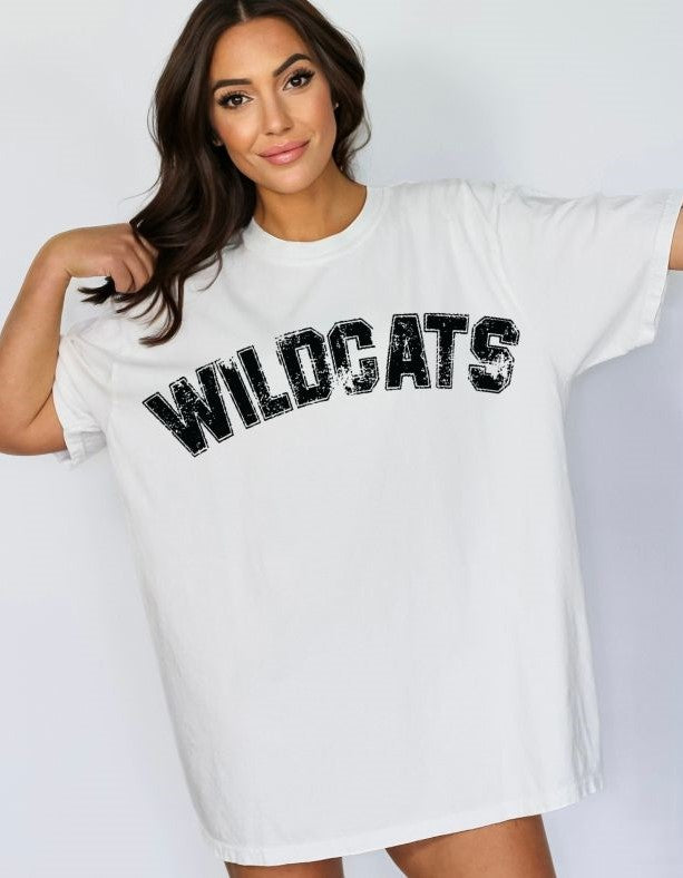 Wildcats (Distressed Arch) - DTF