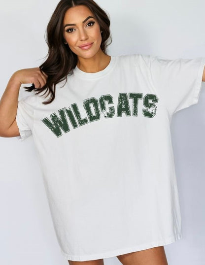 Wildcats (Distressed Arch) - DTF