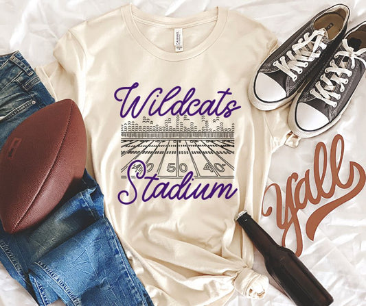 Wildcats - Purple (Mascots Stadium) - DTF