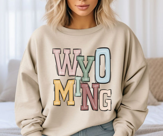 Wyoming (Boho States) - DTF