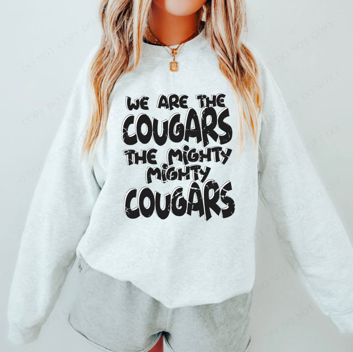 We are the mighty Cougars - DTF