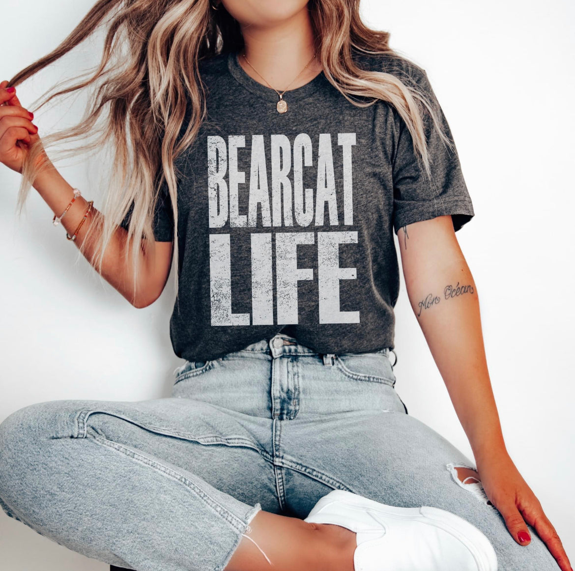 Bearcat Life (white) - single color SPT