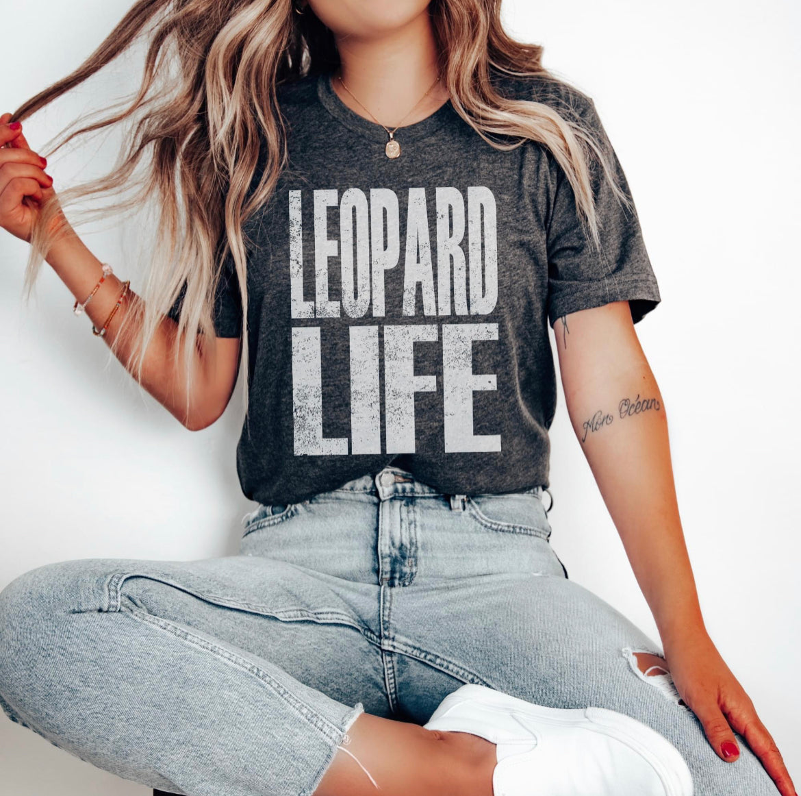 Leopard Life (white) - single color SPT