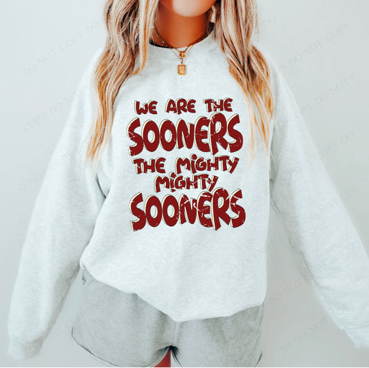 We are the mighty Sooners  - DTF