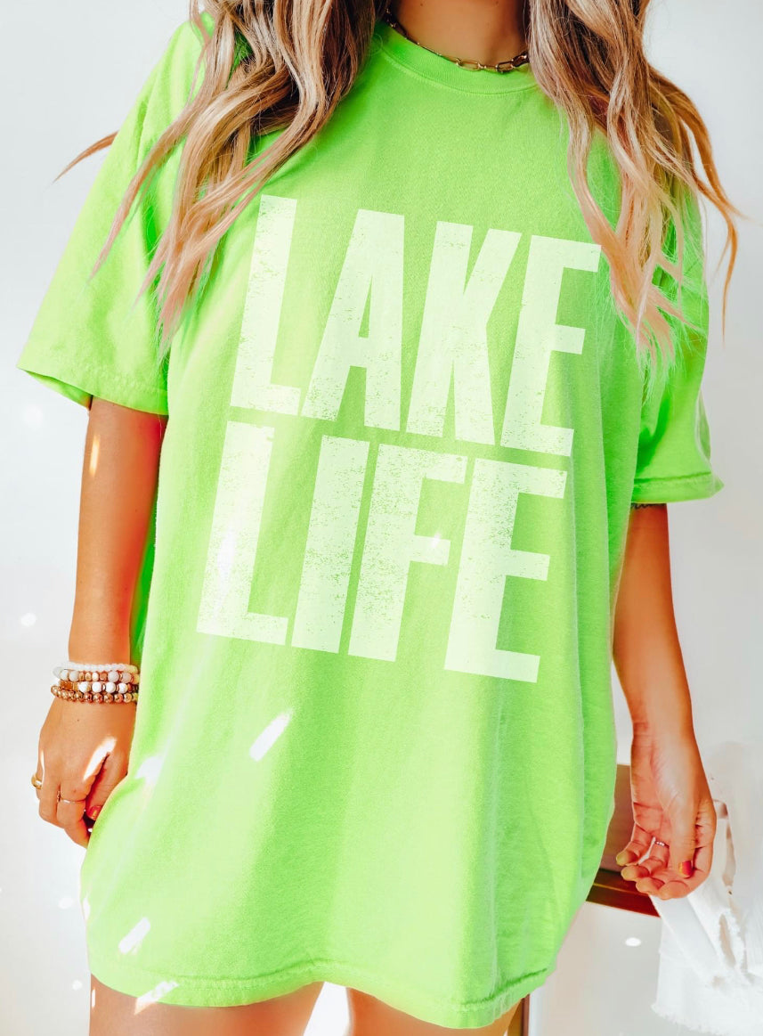 Lake Life (distressed) - single color SPT