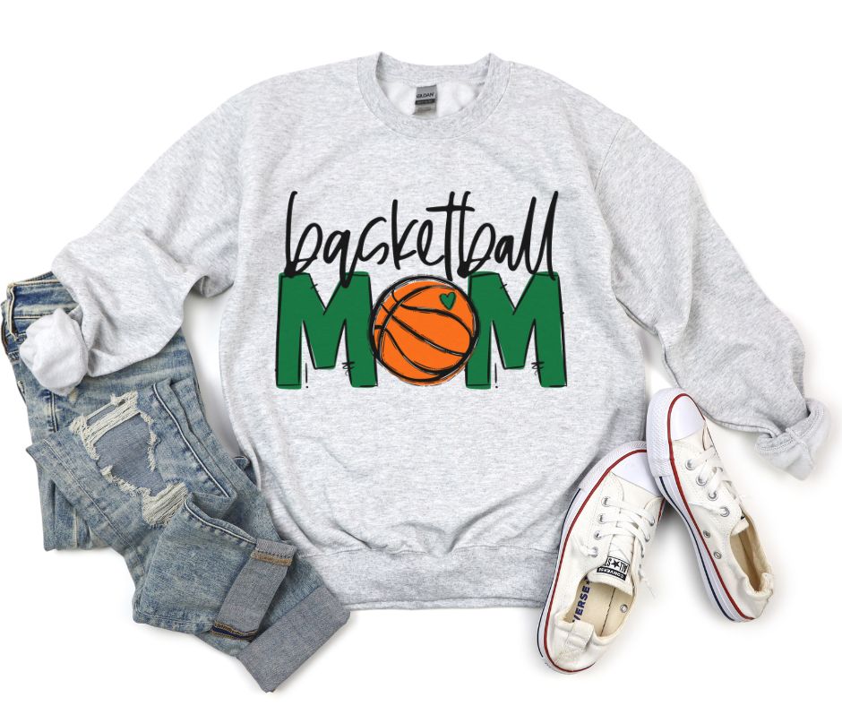 Team Go Mom (Basketball - Kelly Green) - DTF