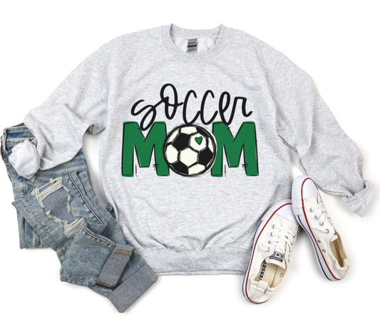 Team Go Mom (Soccer - Kelly Green) - DTF