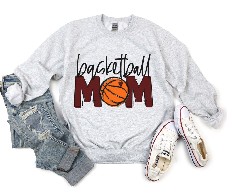 Team Go Mom (Basketball - Maroon) - DTF