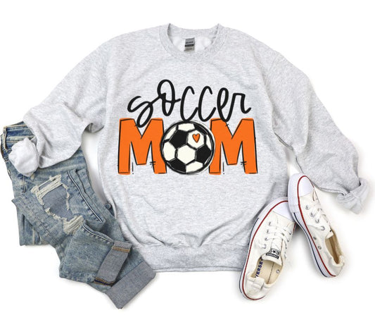 Team Go Mom (Soccer - Orange) - DTF