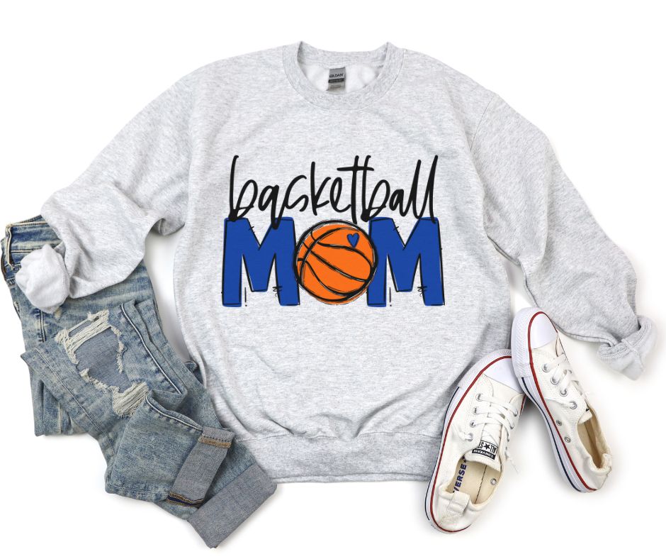 Team Go Mom (Basketball - Royal Blue) - DTF