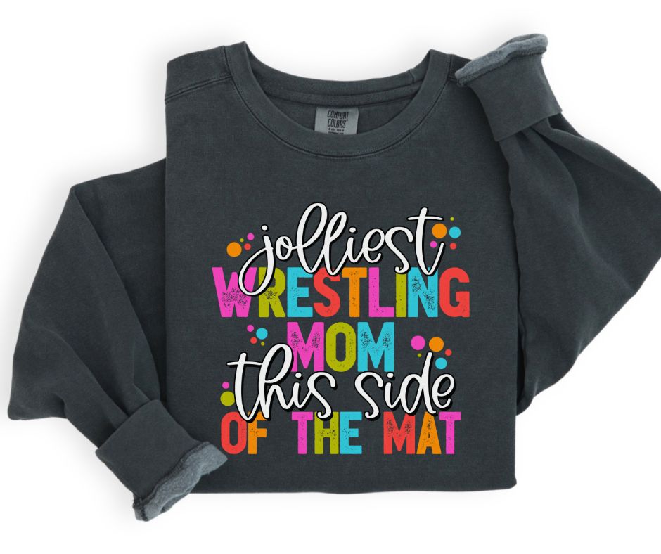 Jolliest WRESTLING MOM this side of mat (Occupations) - DTF