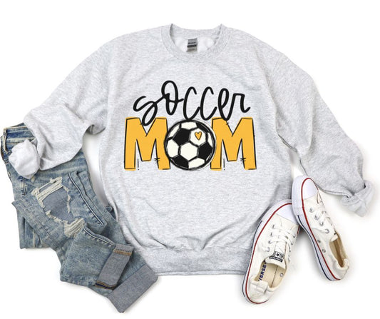 Team Go Mom (Soccer - Yellow Gold) - DTF